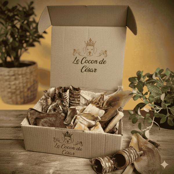 Boite de friandises naturelles XL