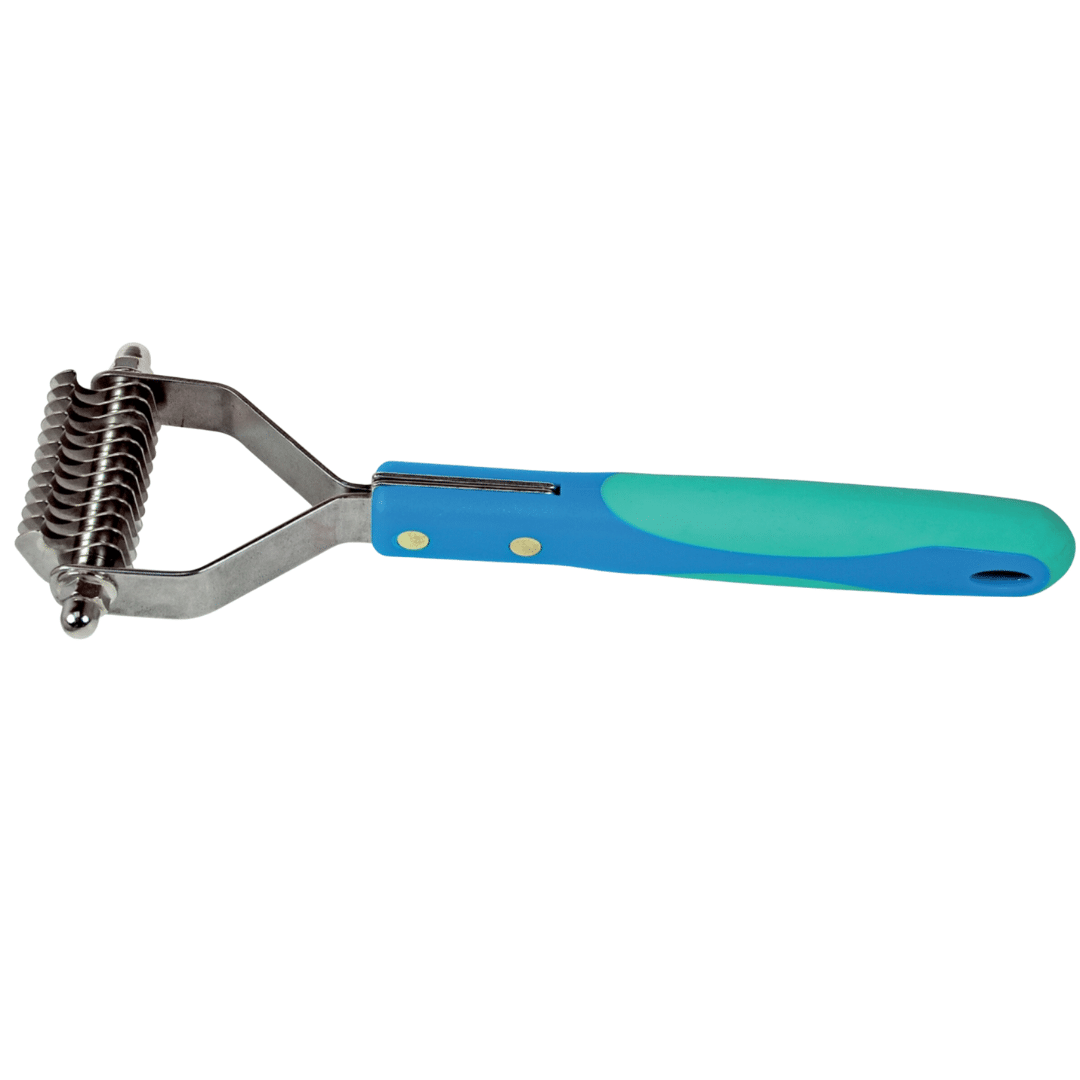 Démêloir et réducteur de mue pour chien et chat