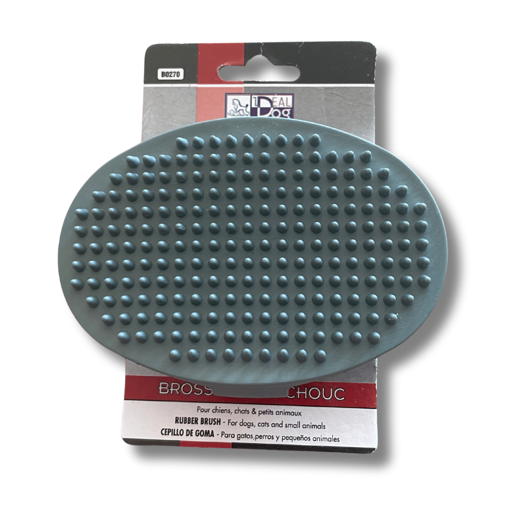 Brosse en caoutchouc à petits picots