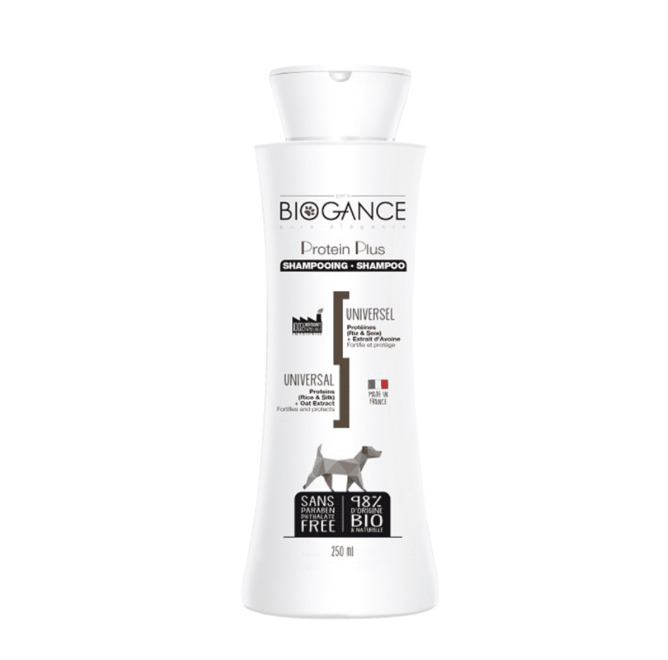 Biogance SHAMPOOING UNIVERSEL PROTEIN PLUS 250ML