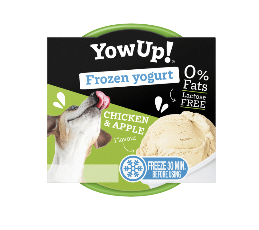 Yaourt glacé - Yowup au poulet et au pomme
