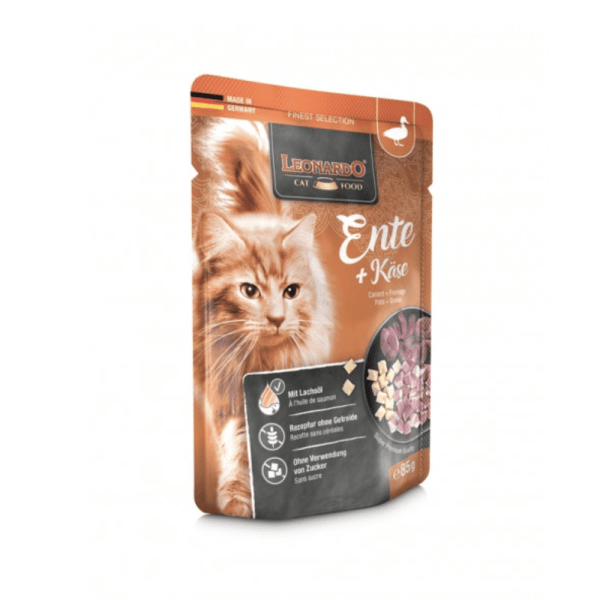 LEONARDO - Sachet fraîcheur Canard + Fromage 85g