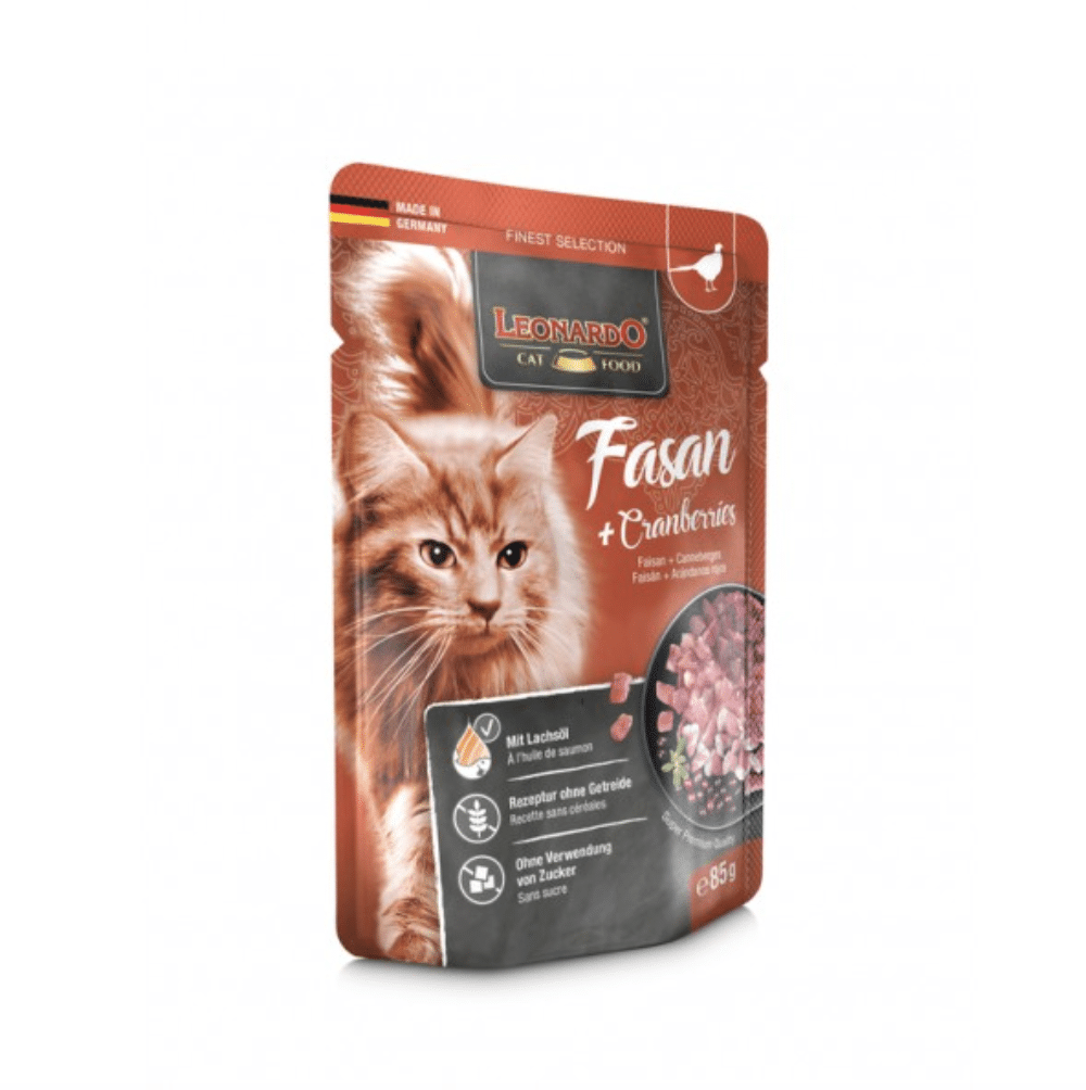LEONARDO - Sachet fraîcheur Faisan + Canneberges 85g