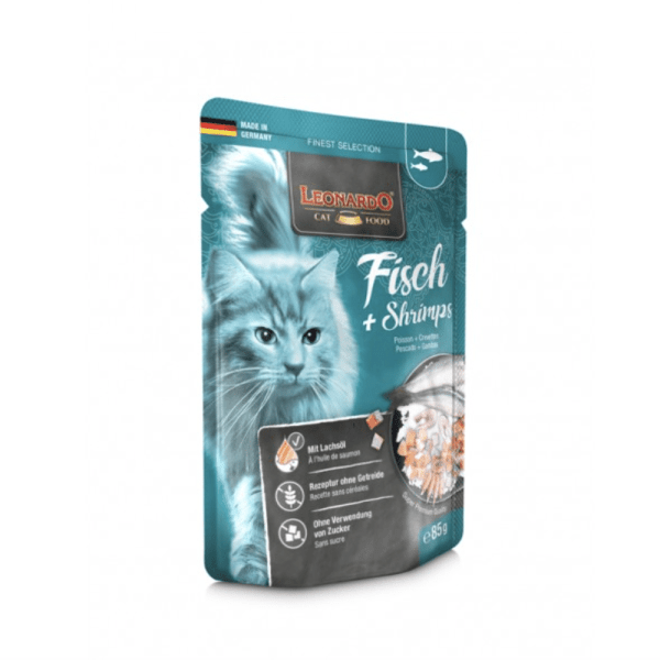 LEONARDO - Sachet fraîcheur Poisson 85g