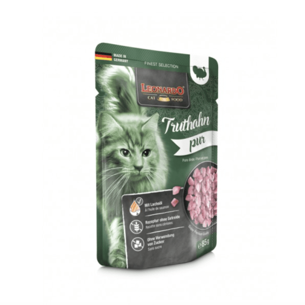 LEONARDO - Sachet fraîcheur Dinde Pur 85g