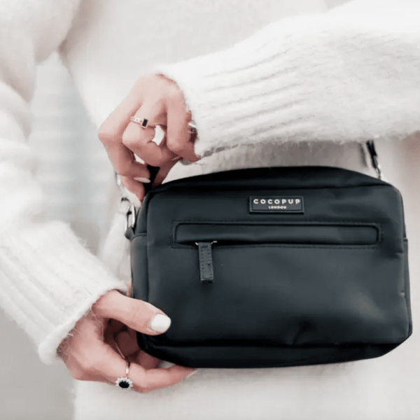 Sac de promenade pour chien Cocopup London - Noir