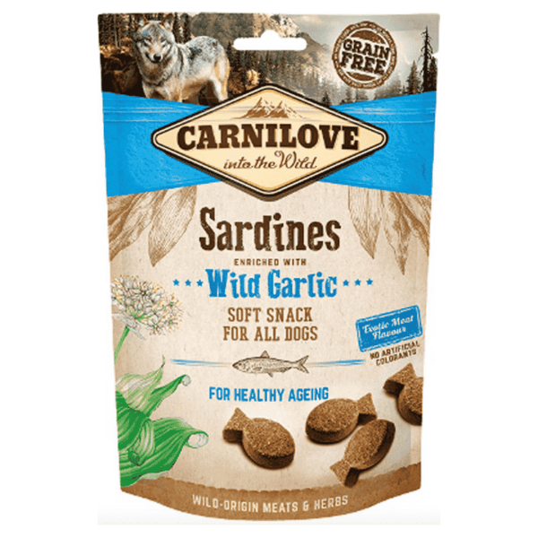 FRIANDISE SEMI HUMIDE - SARDINES & AIL CARNILOVE