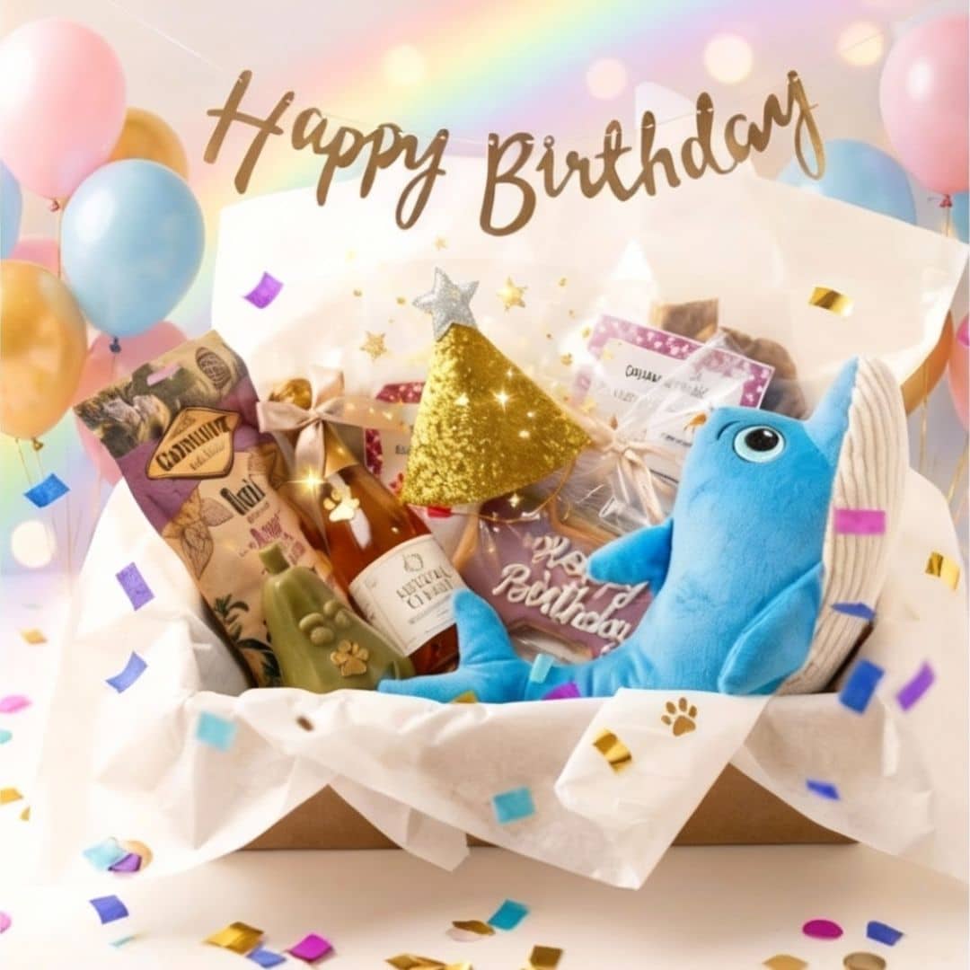 BOX ANNIVERSAIRE POUR CHIEN