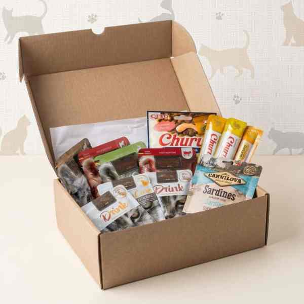 LA BOX GOURMANDE POUR CHAT – AVEC OU SANS ABONNEMENT