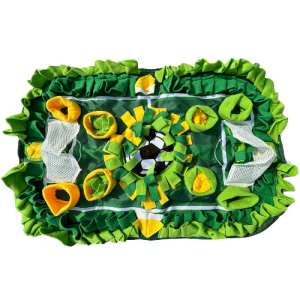 Tapis de Fouille Terrain de Football pour Chien - Stimulation et Enrichissement 🐕⚽