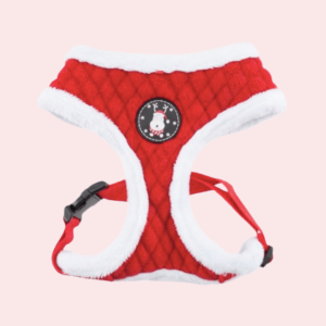 Harnais rouge de Noël Puppia