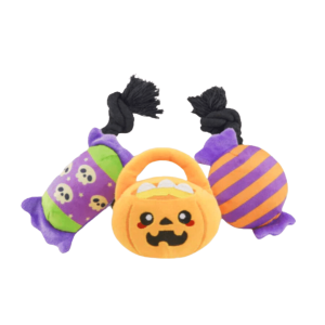 Jouet en peluche et corde Bonbons Halloween - HugSmart
