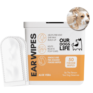 Lingettes pour oreilles pour chiens