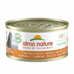 🐱 Almo Nature – Boîte Poulet & Fromage pour Chat 70g