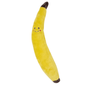 Jigglerz® - Banana - Jouet en peluche pour chien