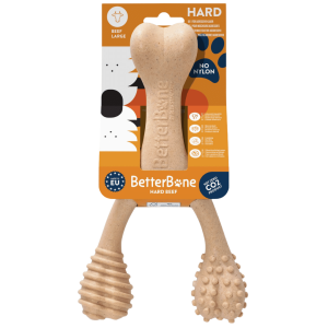 BetterBone Jouet à mâcher pour chiens Os à mâcher - GRAND