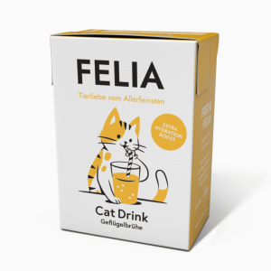 🐾 FELIA – Boisson pour chat au Bouillon de Poulet