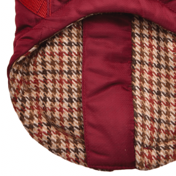 Manteau Puppia avec harnais intégré Bordeaux – Image 5