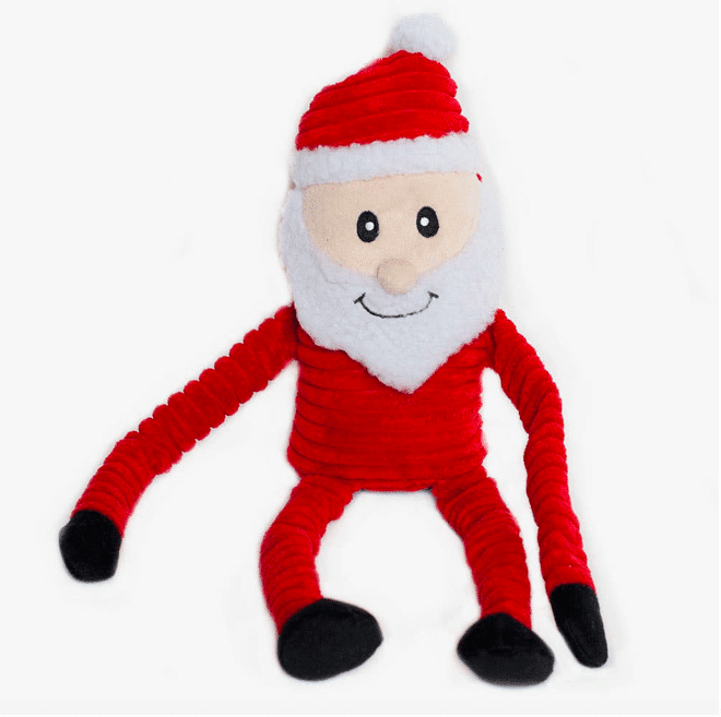 Holiday Crinkle : Père Noêl Zippy paws