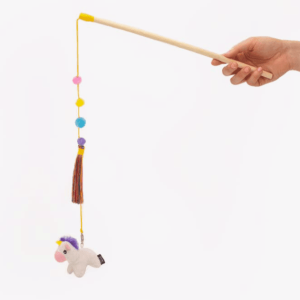 Canne à pêche pour chat Zippy stick licorne - Zippy Claws