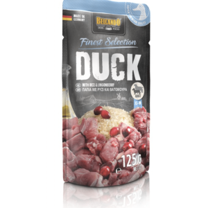 BELCANDO - SACHET FRAÎCHEUR : CANARD & RIZ AVEC AIRELLES