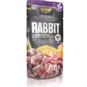 BELCANDO - SACHET FRAÎCHEUR : LAPIN AVEC MILLET & PATATE DOUCE