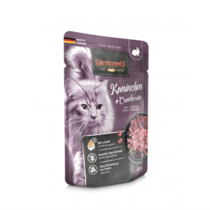 LEONARDO - Sachet fraîcheur Lapin + Canneberges 85g