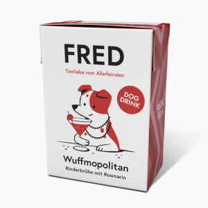 FRED Boisson pour chien "Wuffmopolitan"