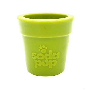 Jouet à remplir pour chien - Flower pot Sodapup vert