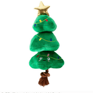 Peluche pour chien Sapin de Noël Fringe - Light me up | Corde