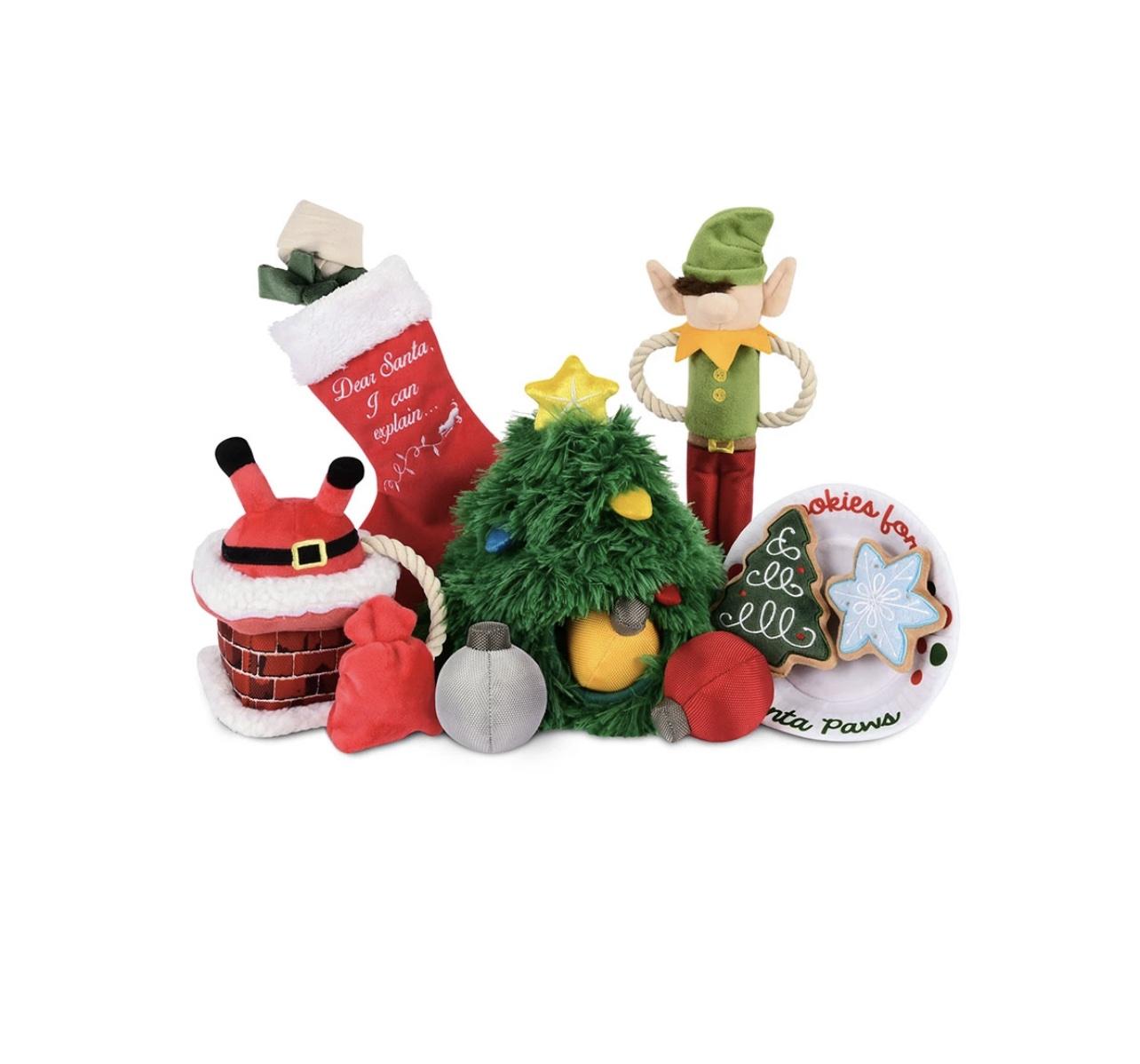 Peluche de noël Sapin et ses boules – Image 3