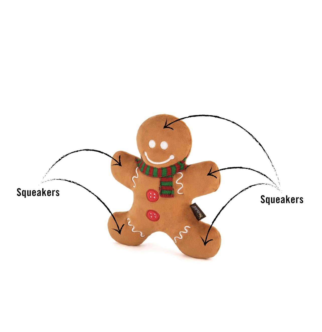 Peluche de noël Bonhomme Pain d’épices – Image 3